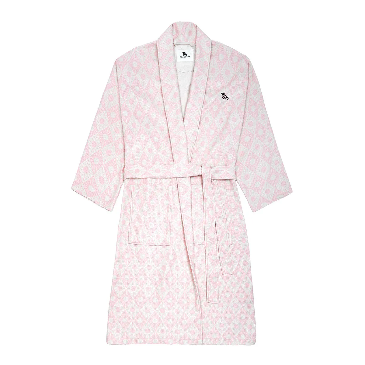 Dock & Bay Bath Robe - Diamond Pink - Outlet