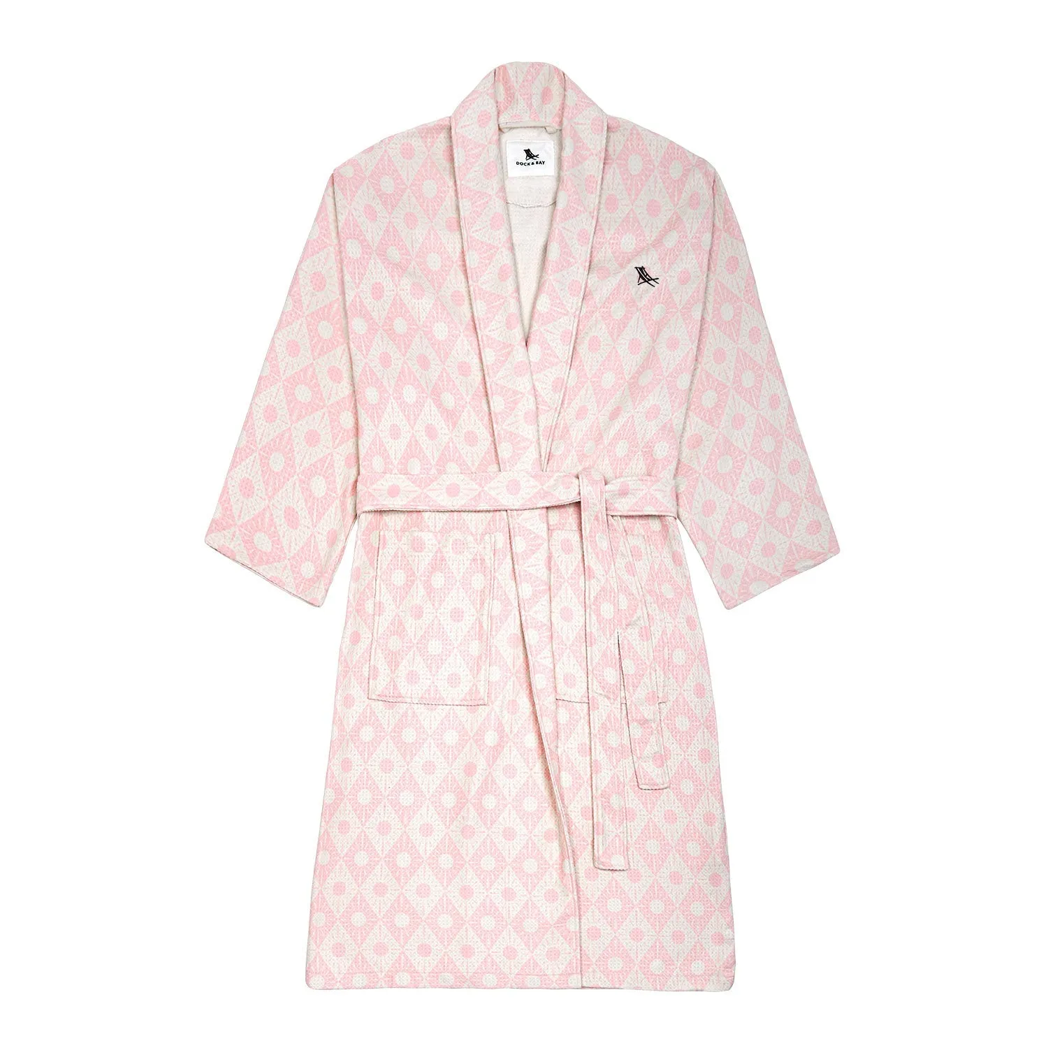 Dock & Bay Bath Robe - Diamond Pink - Outlet