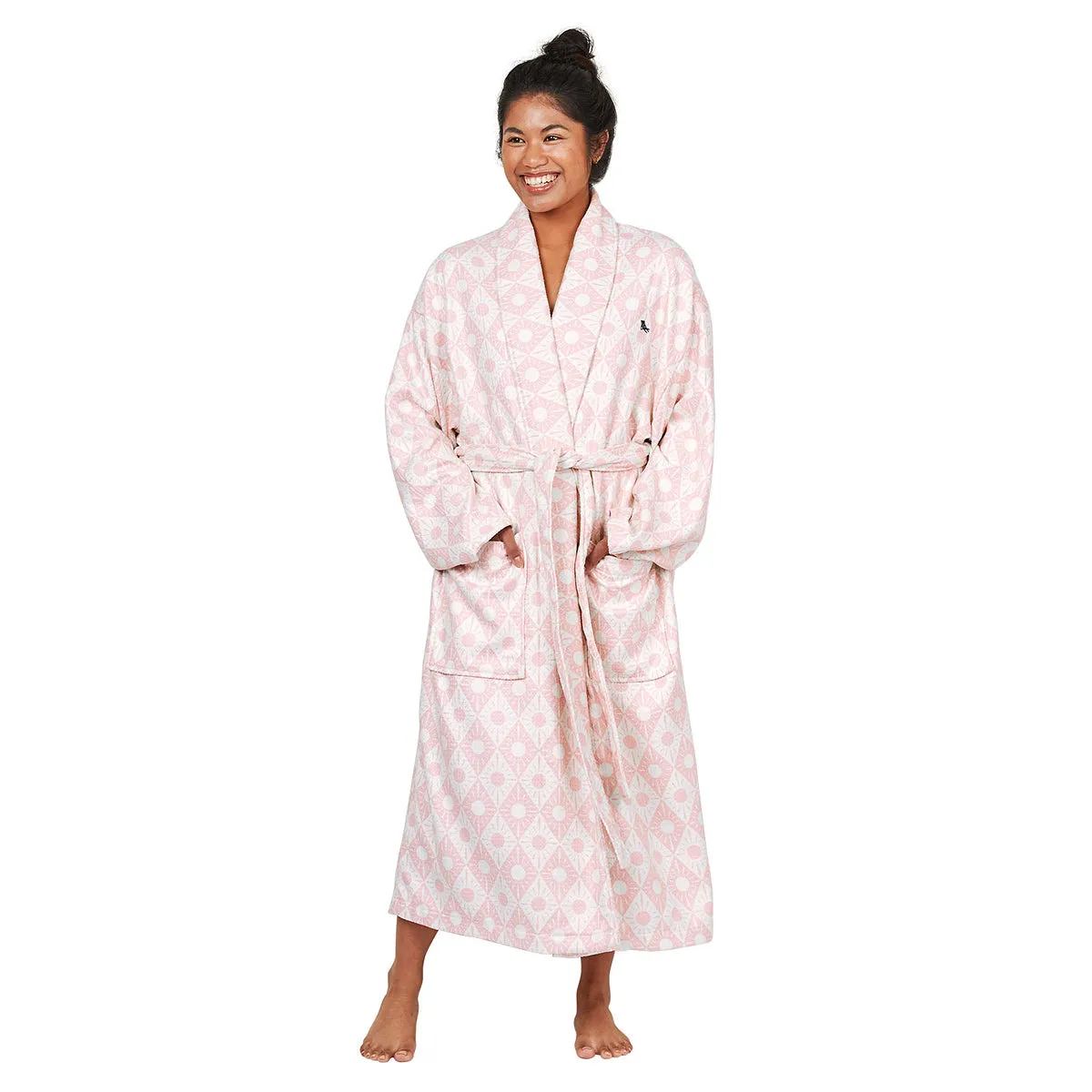 Dock & Bay Bath Robe - Diamond Pink - Outlet
