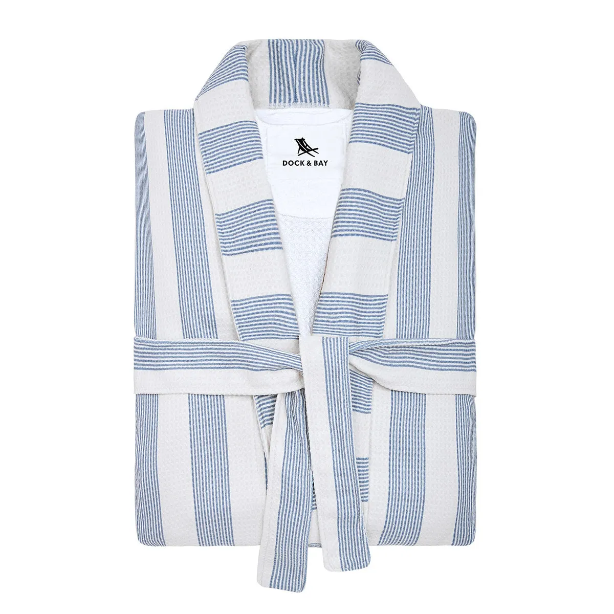 Dock & Bay Bath Robe - Storm Cloud - Outlet