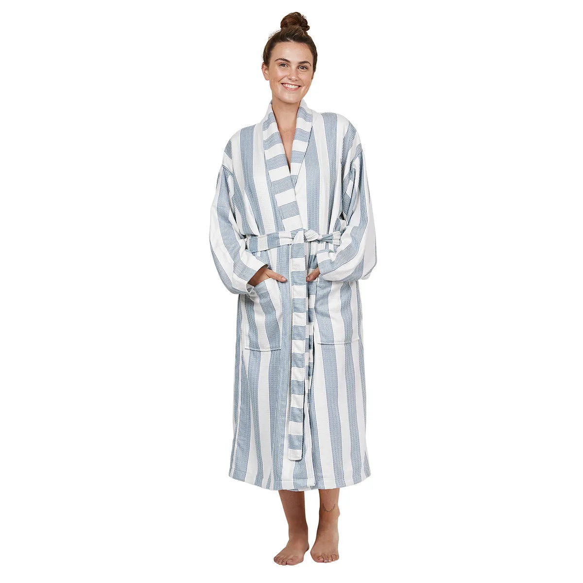 Dock & Bay Bath Robe - Storm Cloud - Outlet