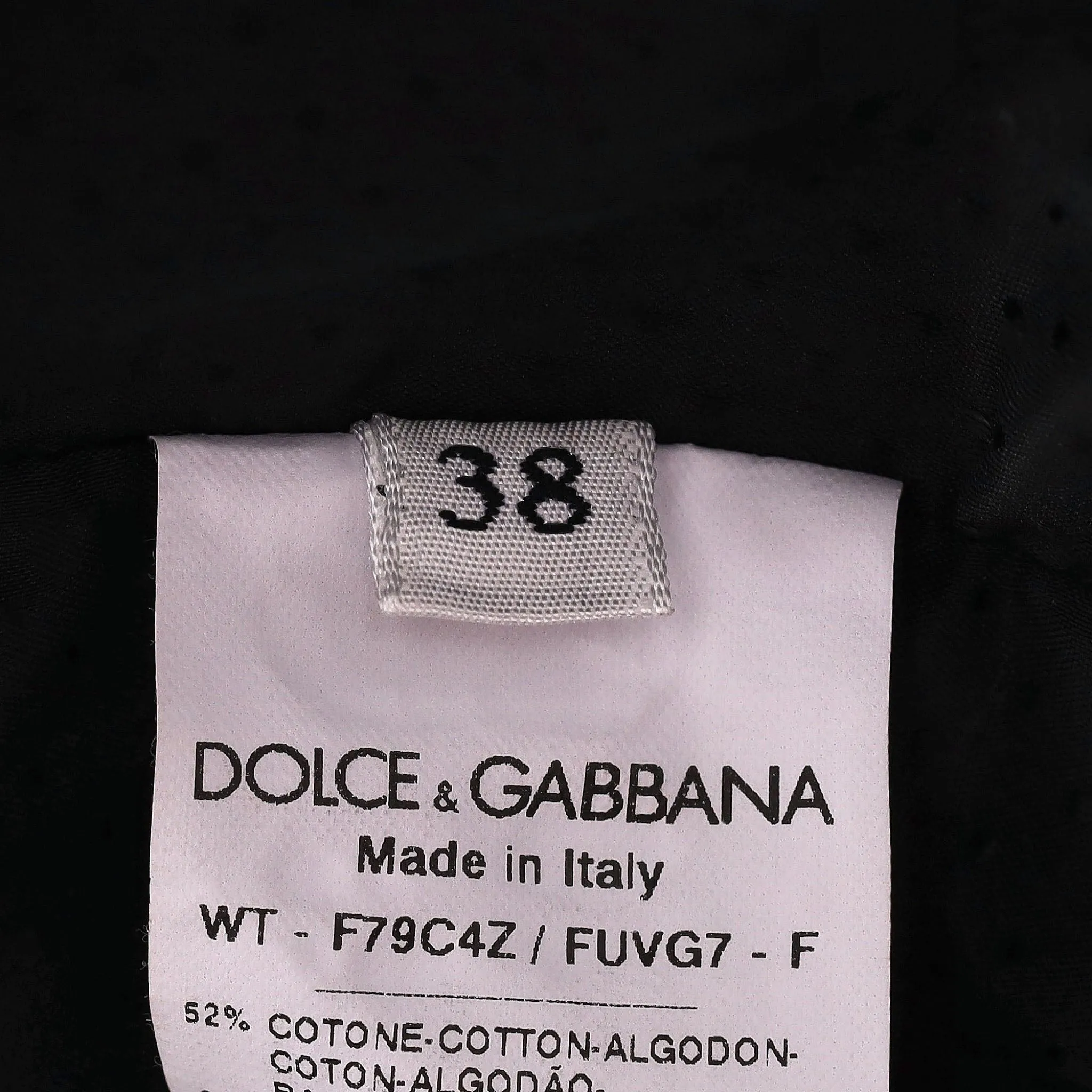 Dolce & Gabbana Velvet Waistcoat  & Embroidered Shorts Set. Size S