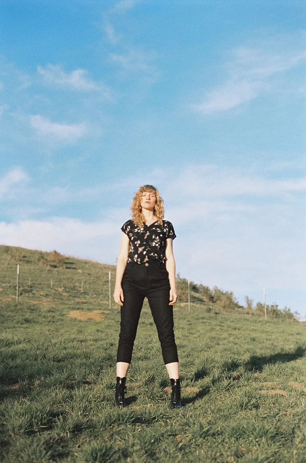 Dolman Top in Sweet Pea Hidden Zipper Pocket