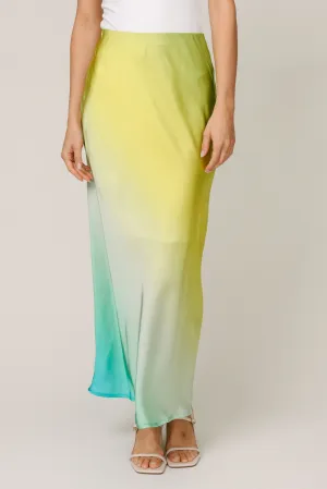 Sunset Blvd Maxi Skirt Stretch Comfort Weekend Style