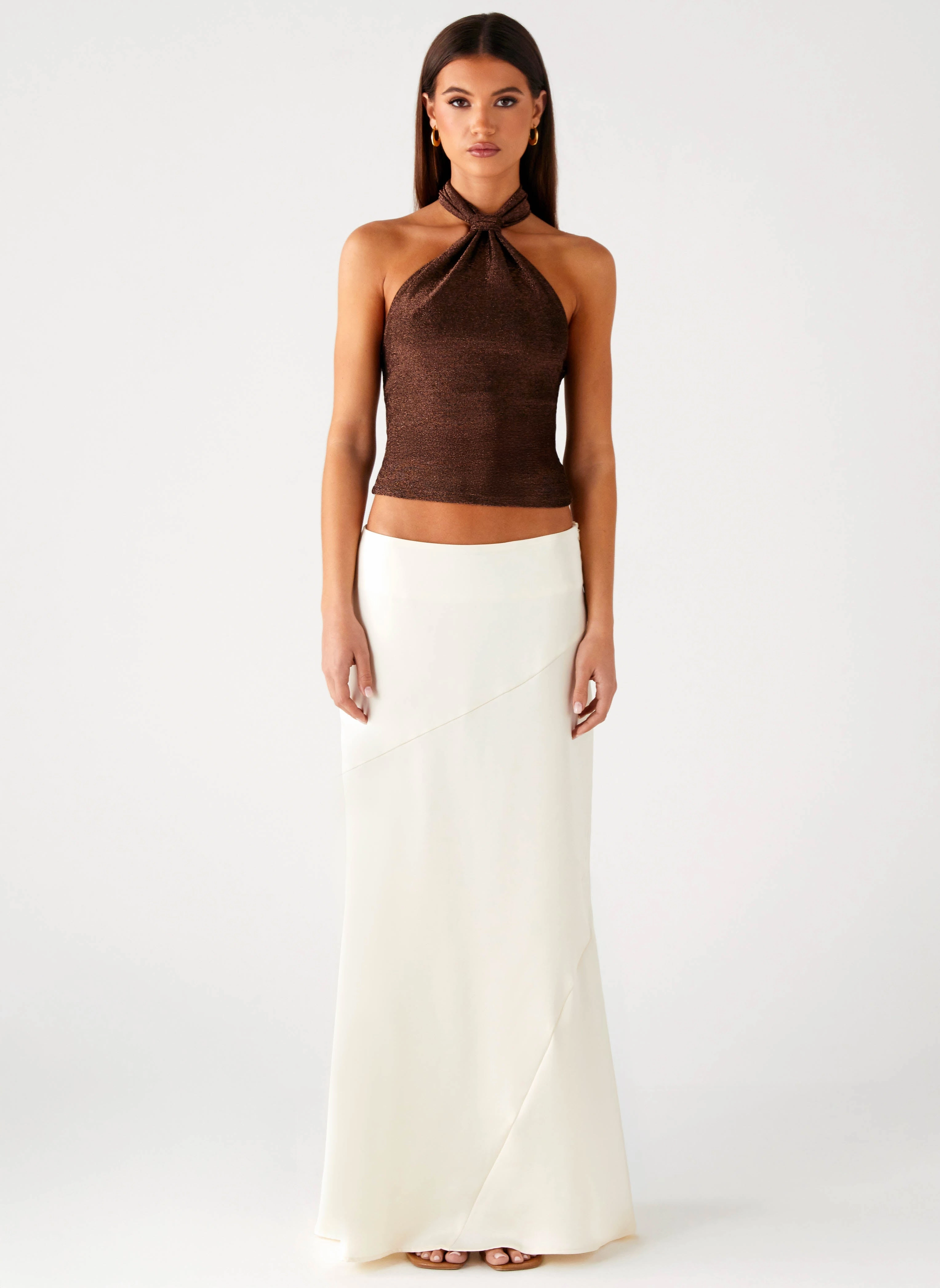 Active Design Amber Light Top - Chocolate