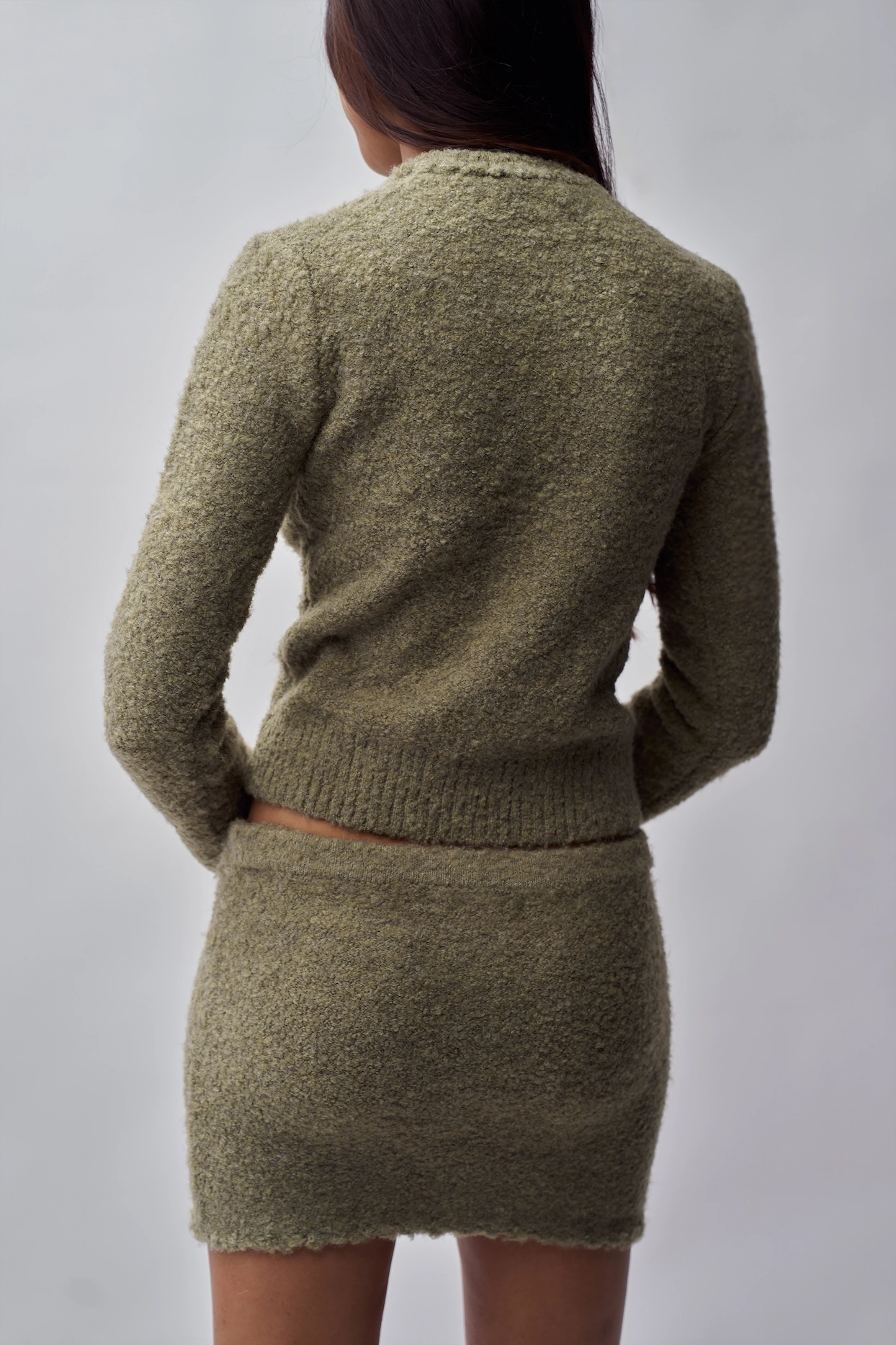 Palmyra Knit Cardigan HandLinked Seams