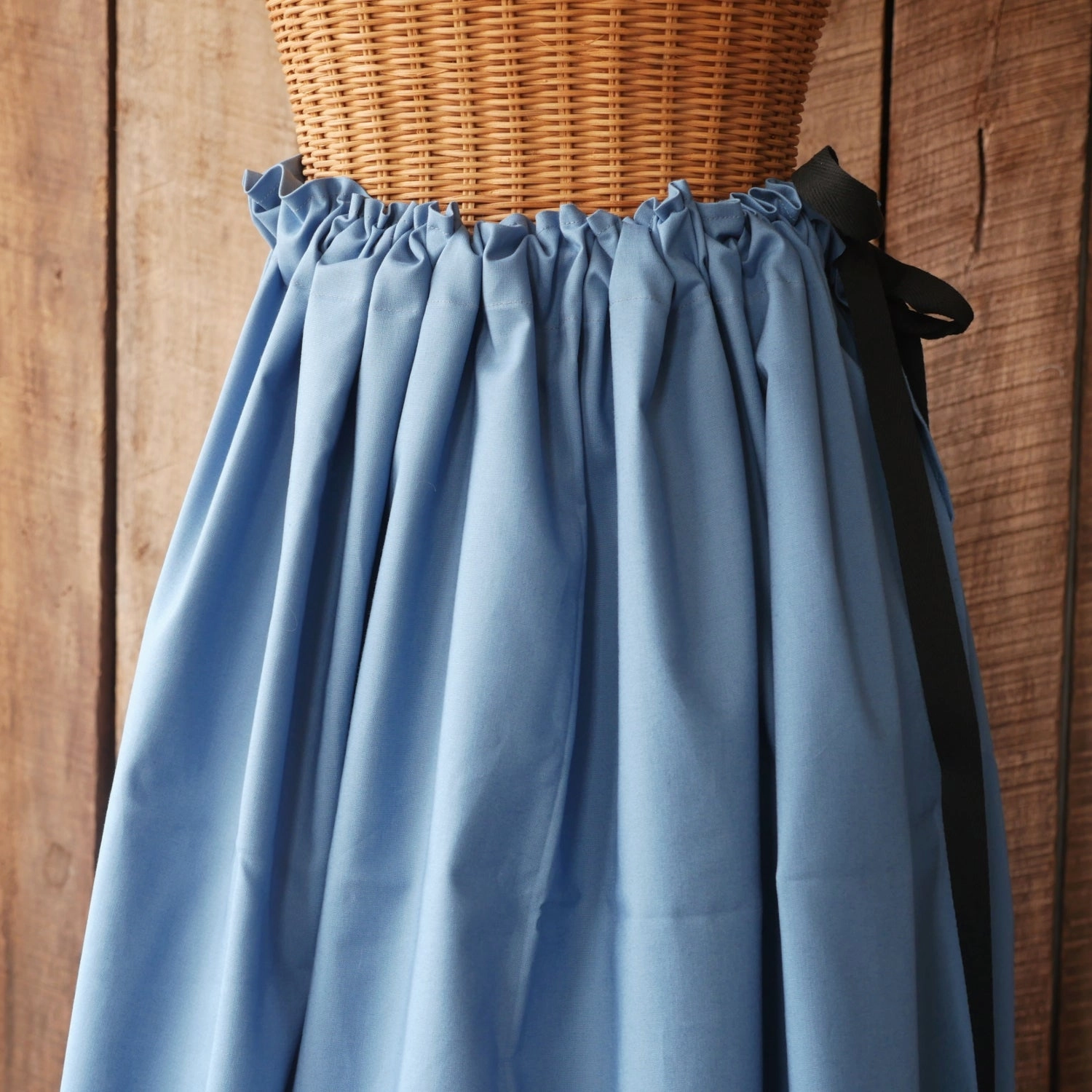 Cozy Finish Elevated Casual Drawstring Skirt - Plain