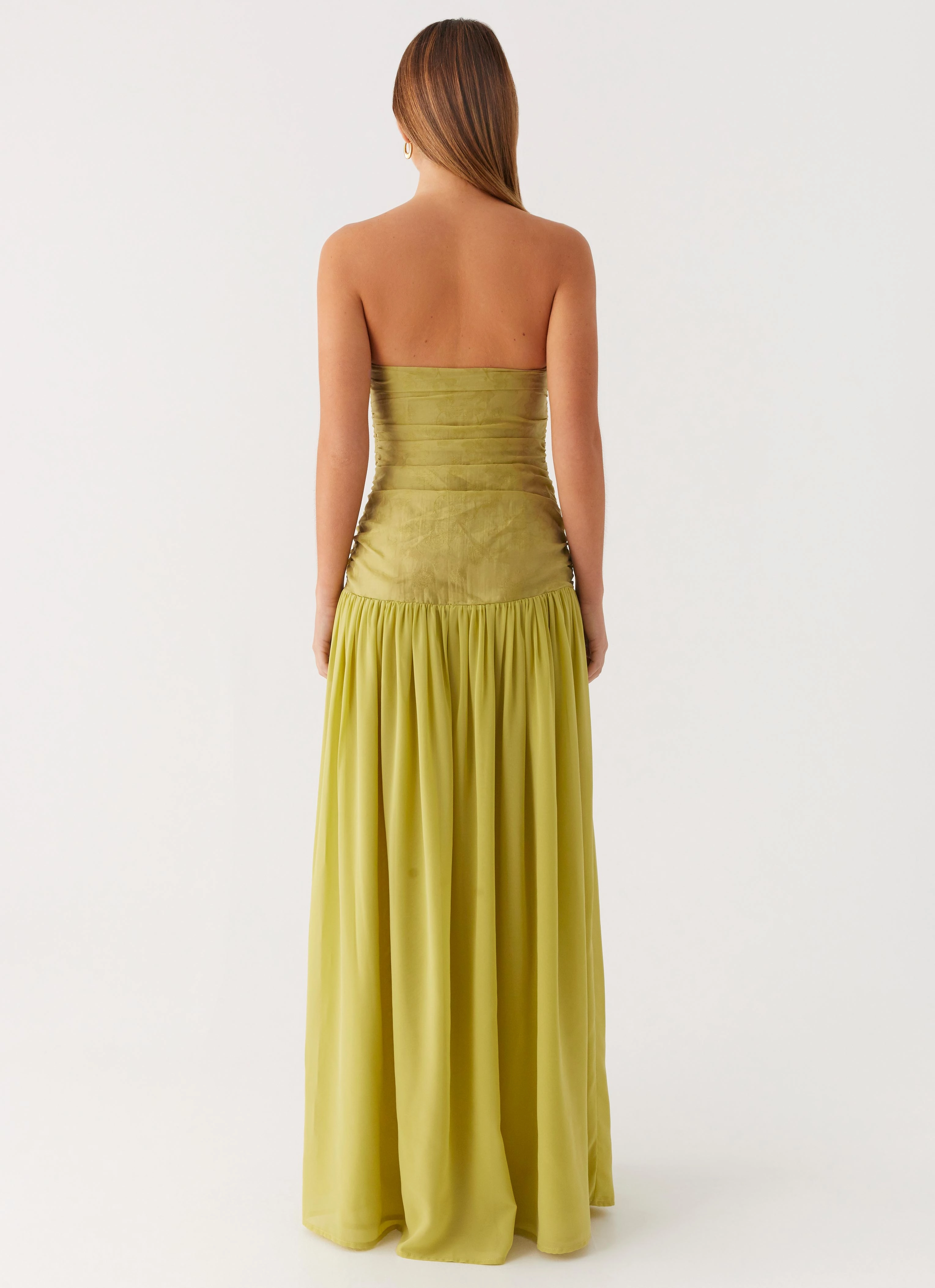 Dreamer Maxi Dress - Lime Zest Feminine Comfort ComfortFitDesign