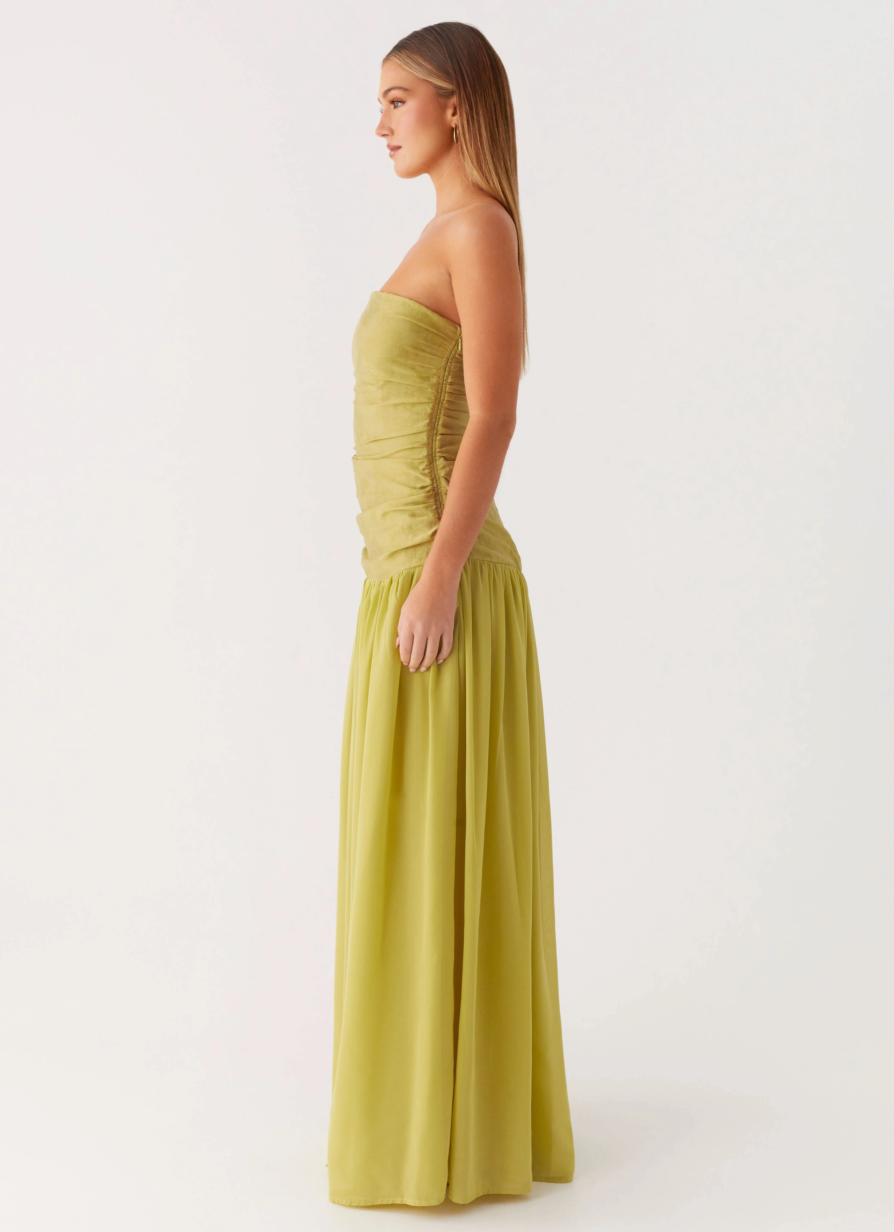 Dreamer Maxi Dress - Lime Zest Daily Confidence