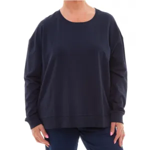 Dreams Zip Detail Sweatshirt - Navy