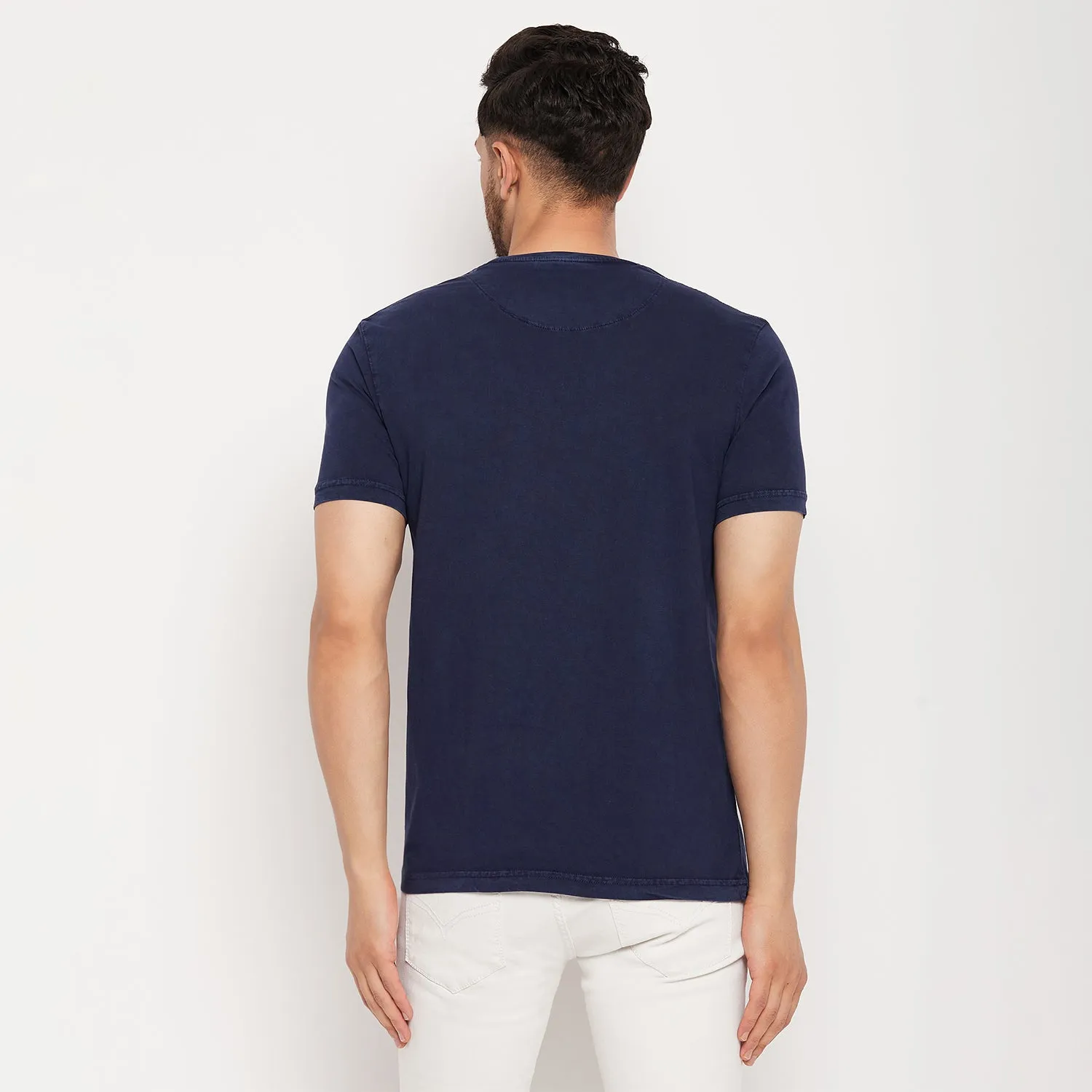 Duke Stardust Men Half Sleeve Cotton T-shirt (LF5774)