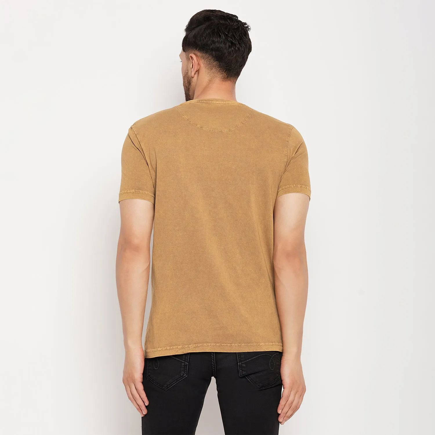 Duke Stardust Men Half Sleeve Cotton T-shirt (LF5774)