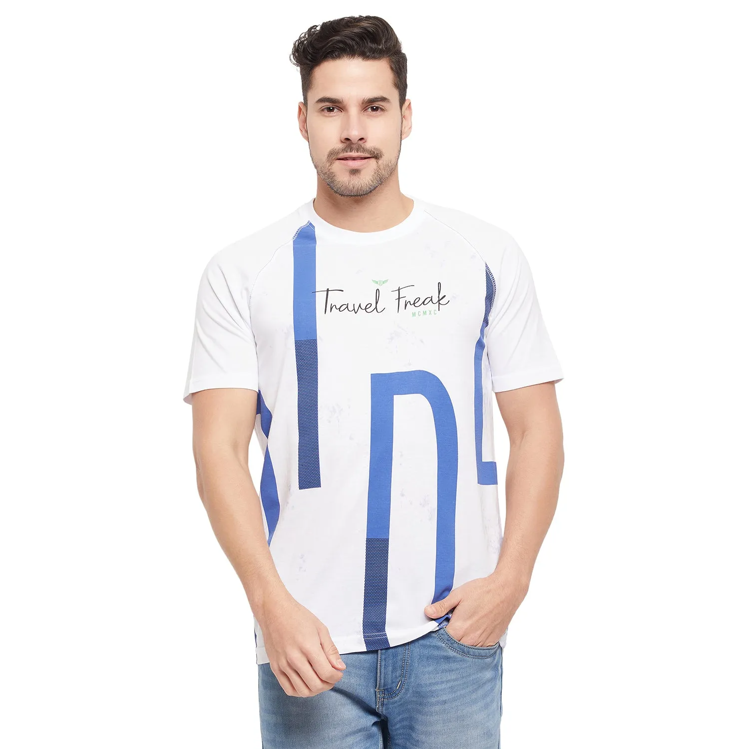 Duke Stardust Men Half Sleeve Cotton T-shirt (LF5826)
