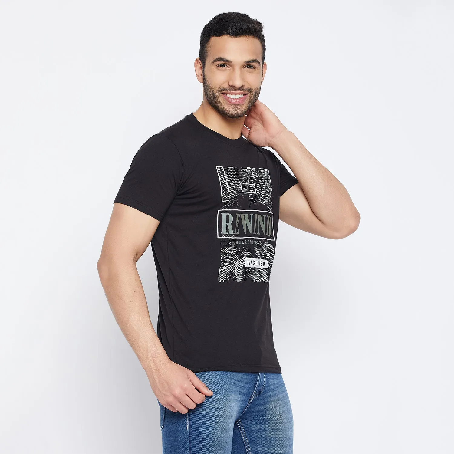Duke Stardust Men Half Sleeve Cotton T-shirt (ONLF232)