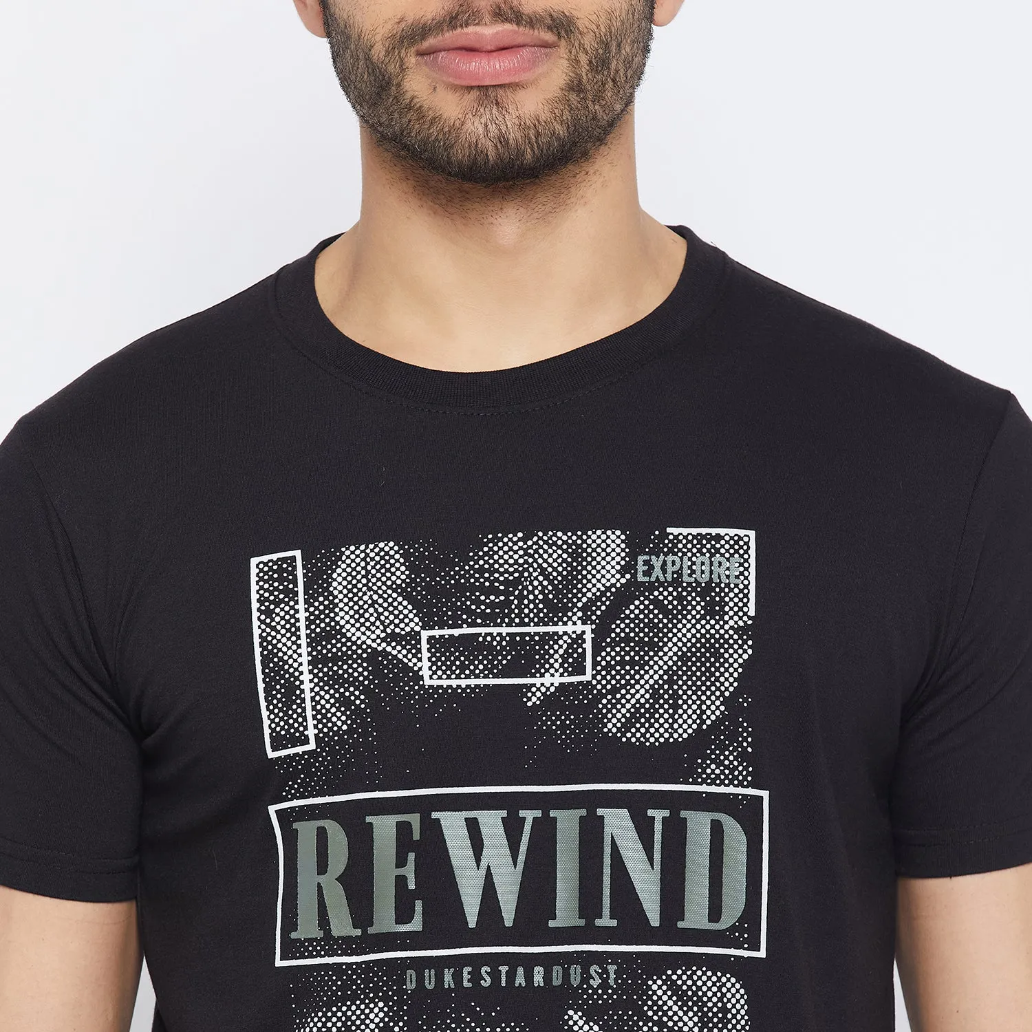 Duke Stardust Men Half Sleeve Cotton T-shirt (ONLF232)