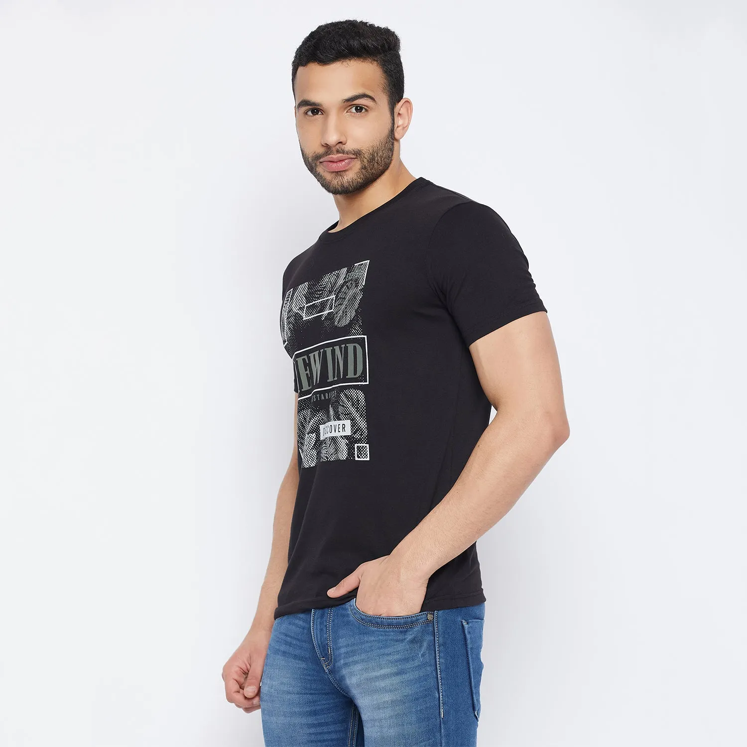 Duke Stardust Men Half Sleeve Cotton T-shirt (ONLF232)