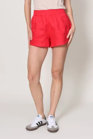 Moisture Wicking Fabric Dune Linen Shorts