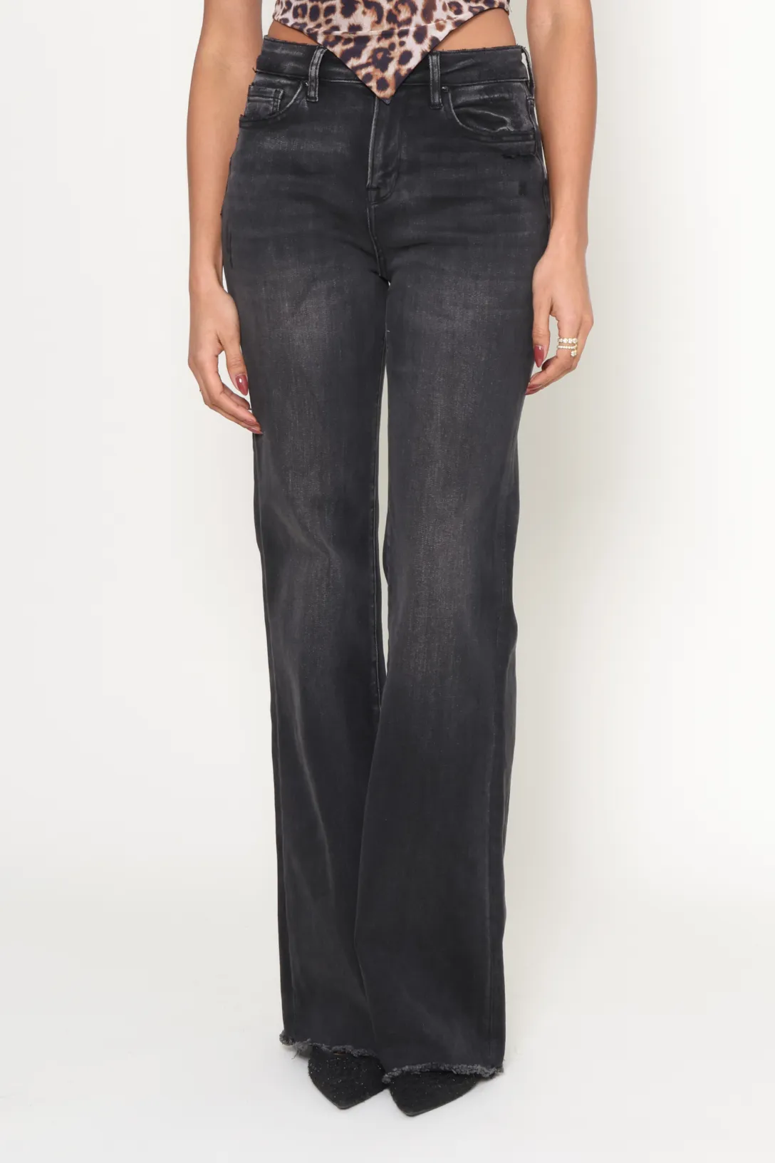 QuickDryTechnology Stay Dry Super High Rise Vintage Flare