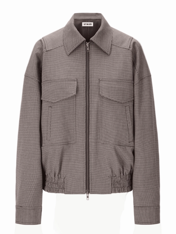 hot - weather option Eugene Jacket in Houndstooth