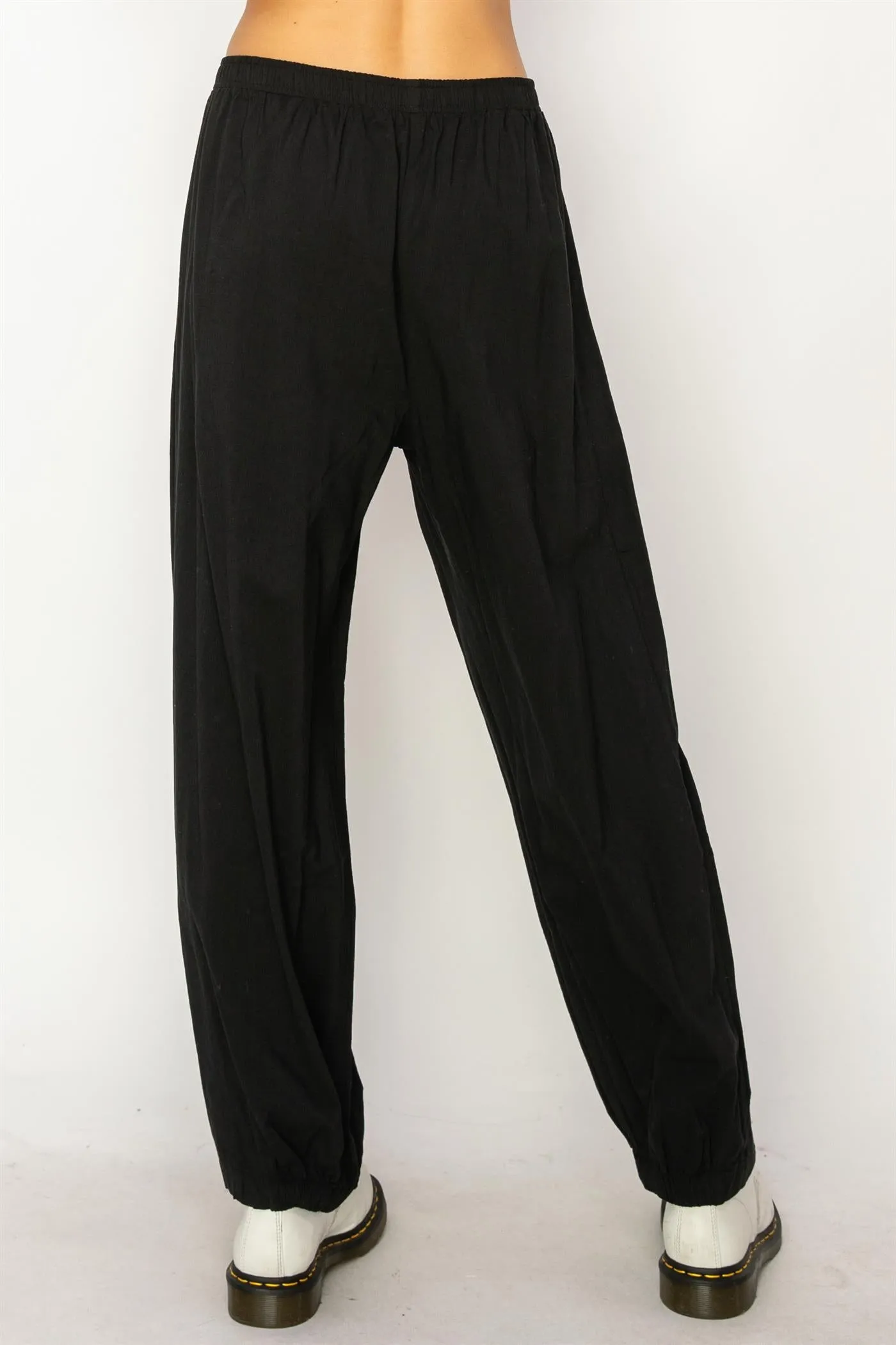 DZ24A651-Mid Rise Wide Leg Pants