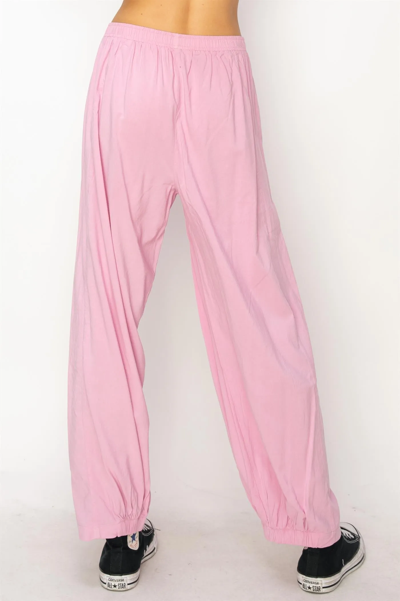 DZ24A651-Mid Rise Wide Leg Pants