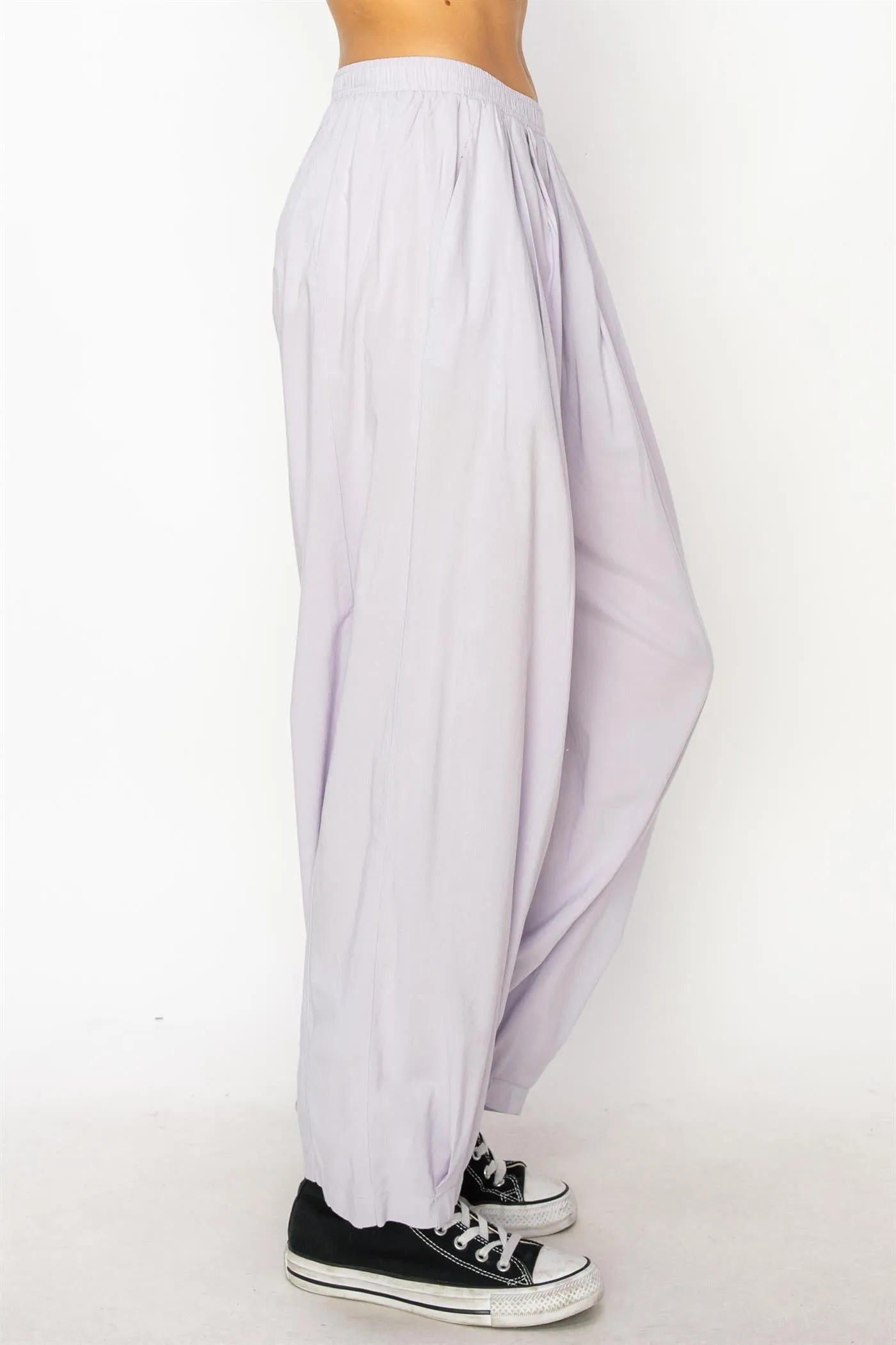 DZ24A651-Mid Rise Wide Leg Pants