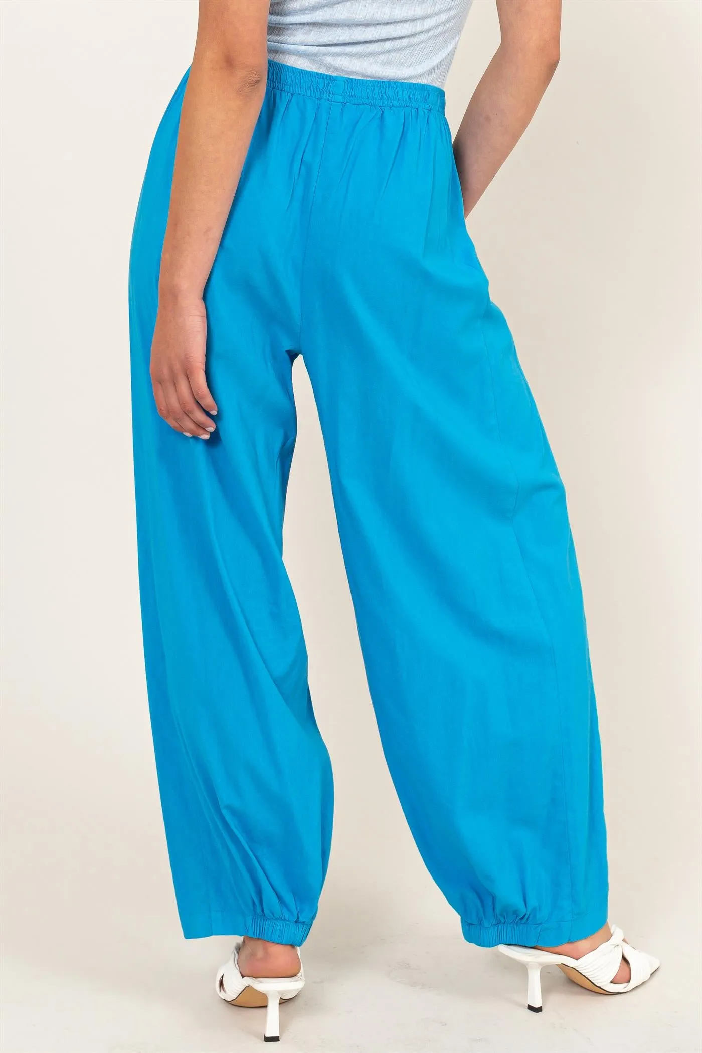DZ24A651-Mid Rise Wide Leg Pants