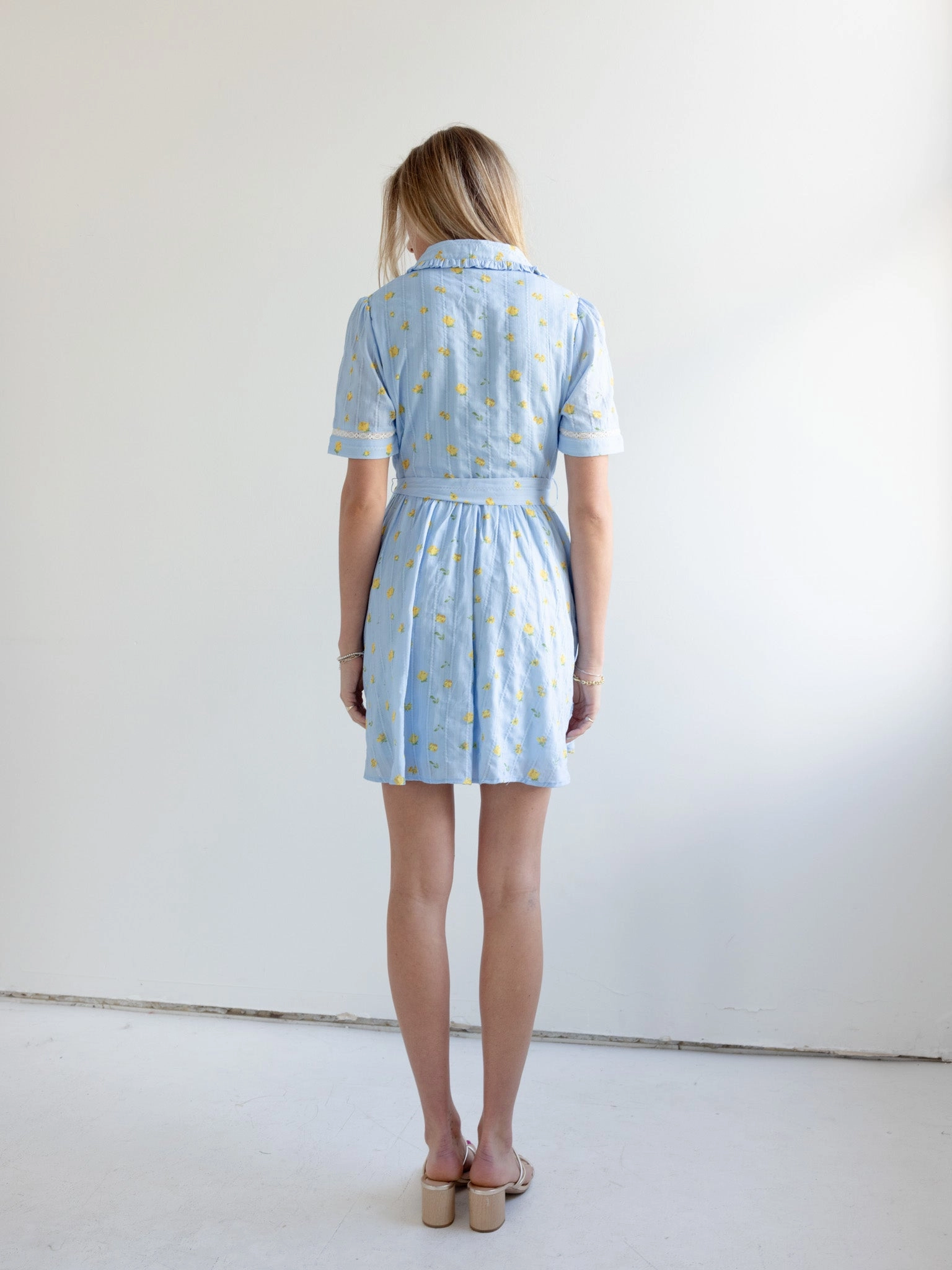 Soft-Lining Madi Collared Mini Dress
