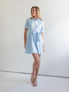 Tailored-fit Madi Collared Mini Dress