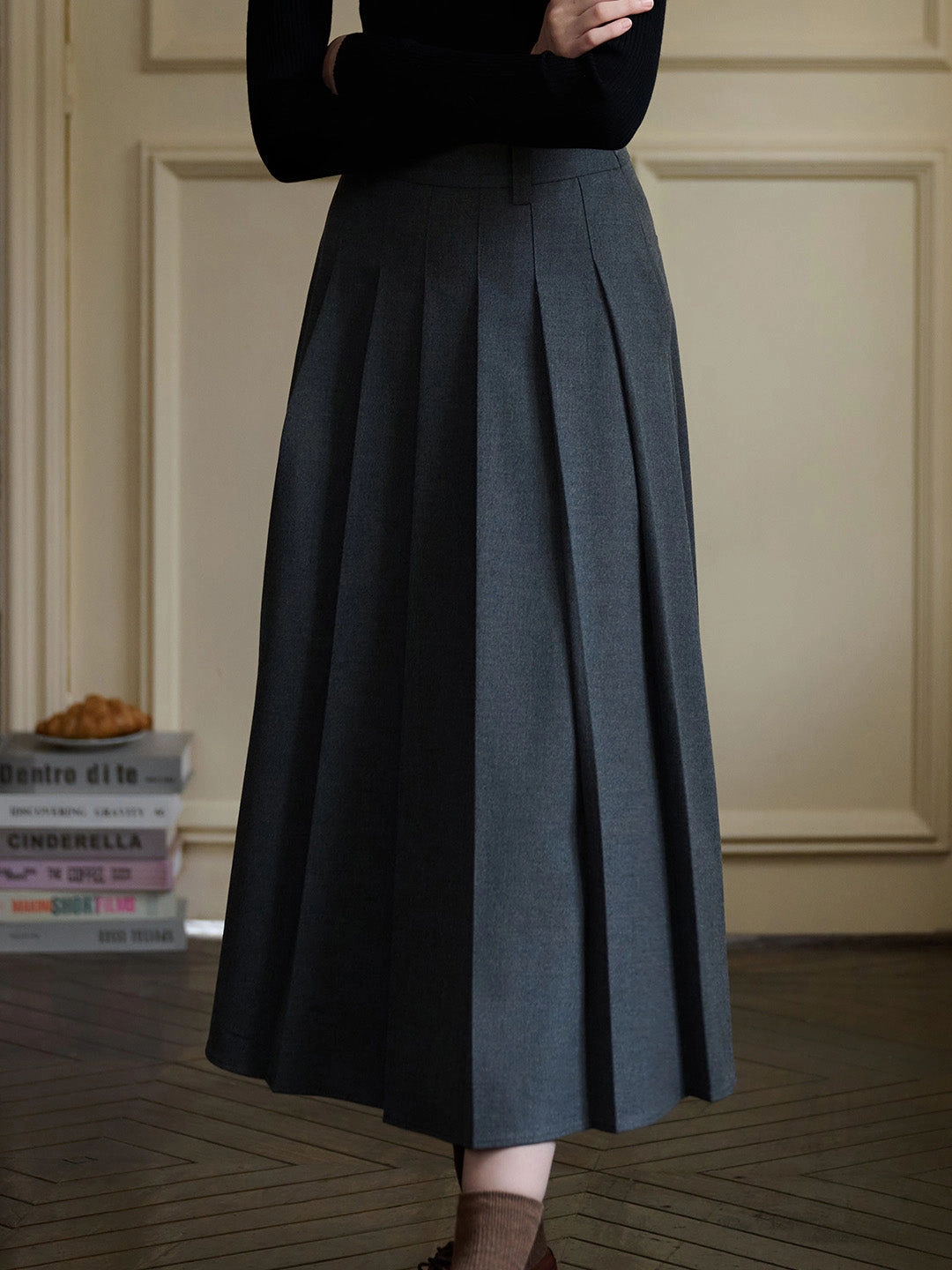 Sport Layer Freedom Move Linda Versatile Silhouette A-line Pleats Skirt