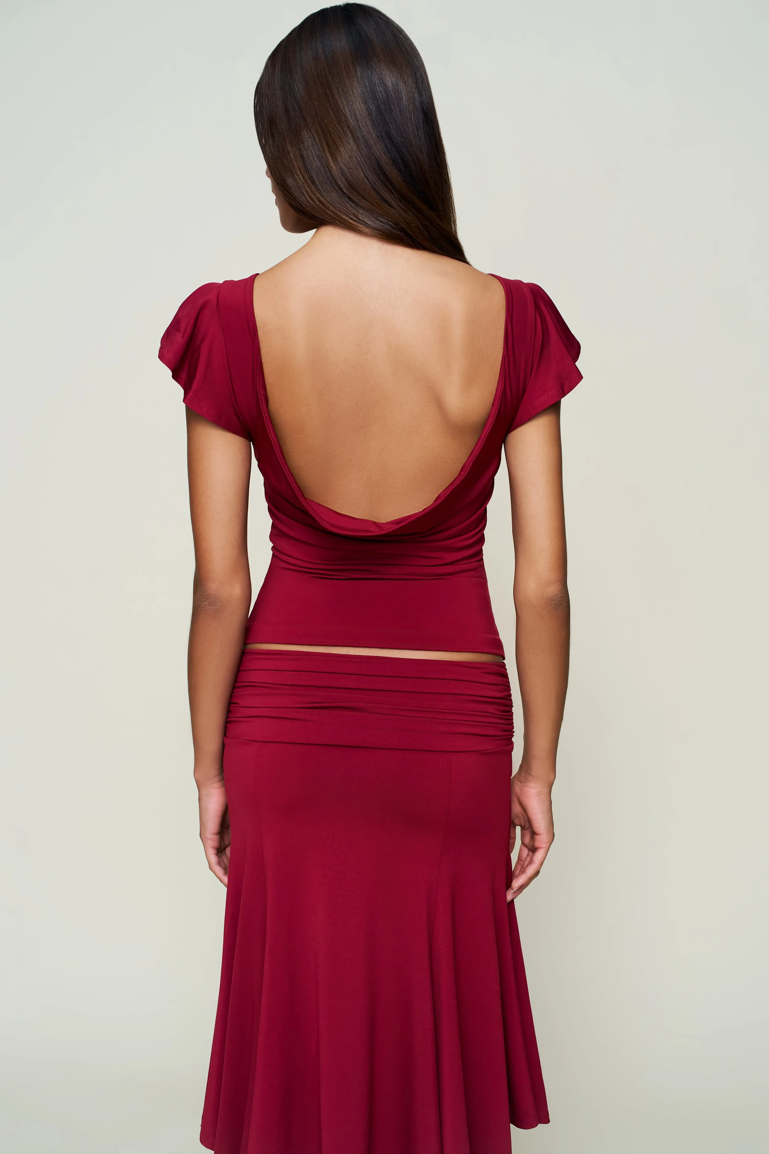 Soffiano Top Double Layered Fabric
