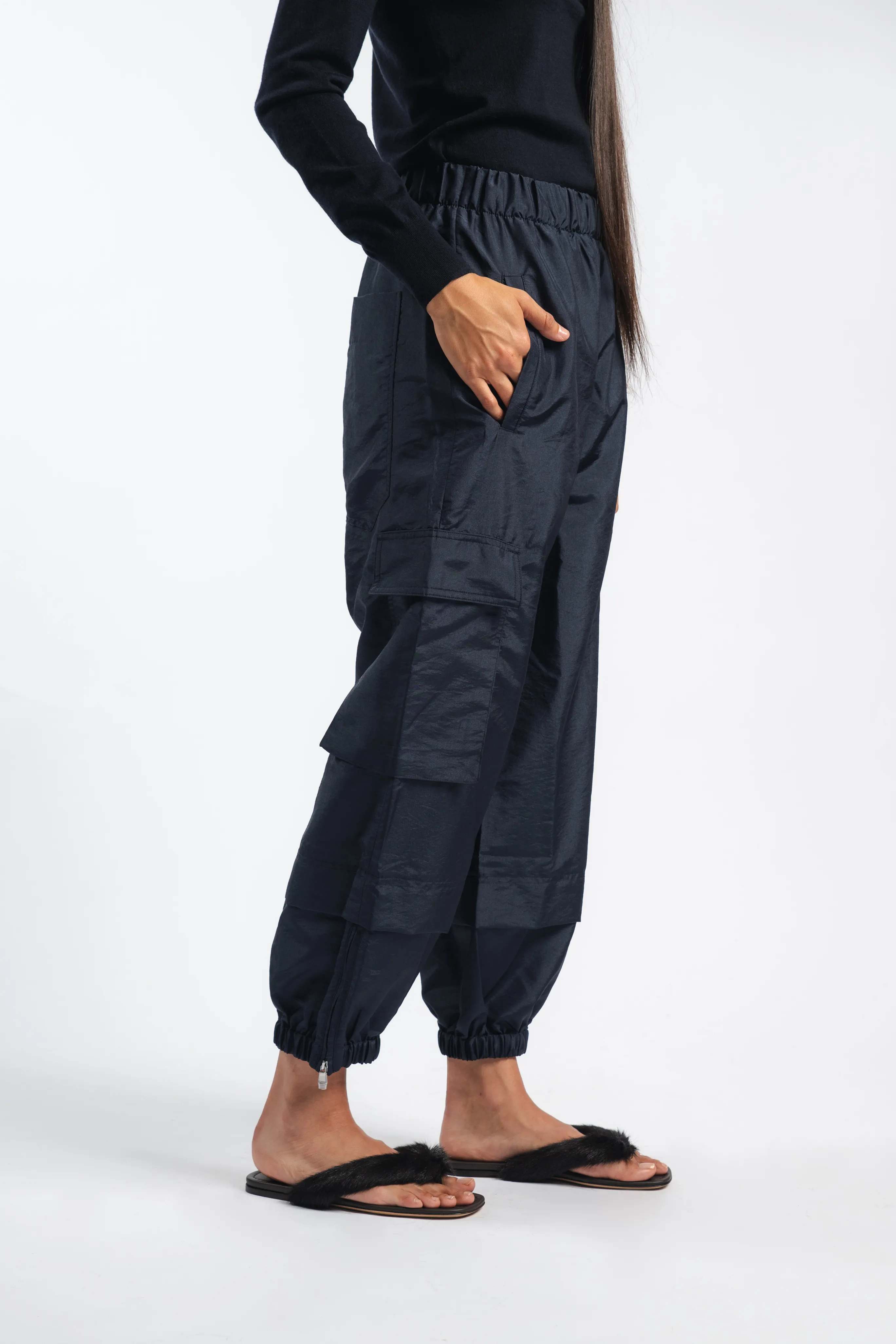 Crispy Nylon Wilt Pull On Jogger Minimal Fit