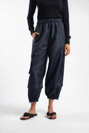 Core Utility Snug Fit Crispy Nylon Wilt Pull On Jogger