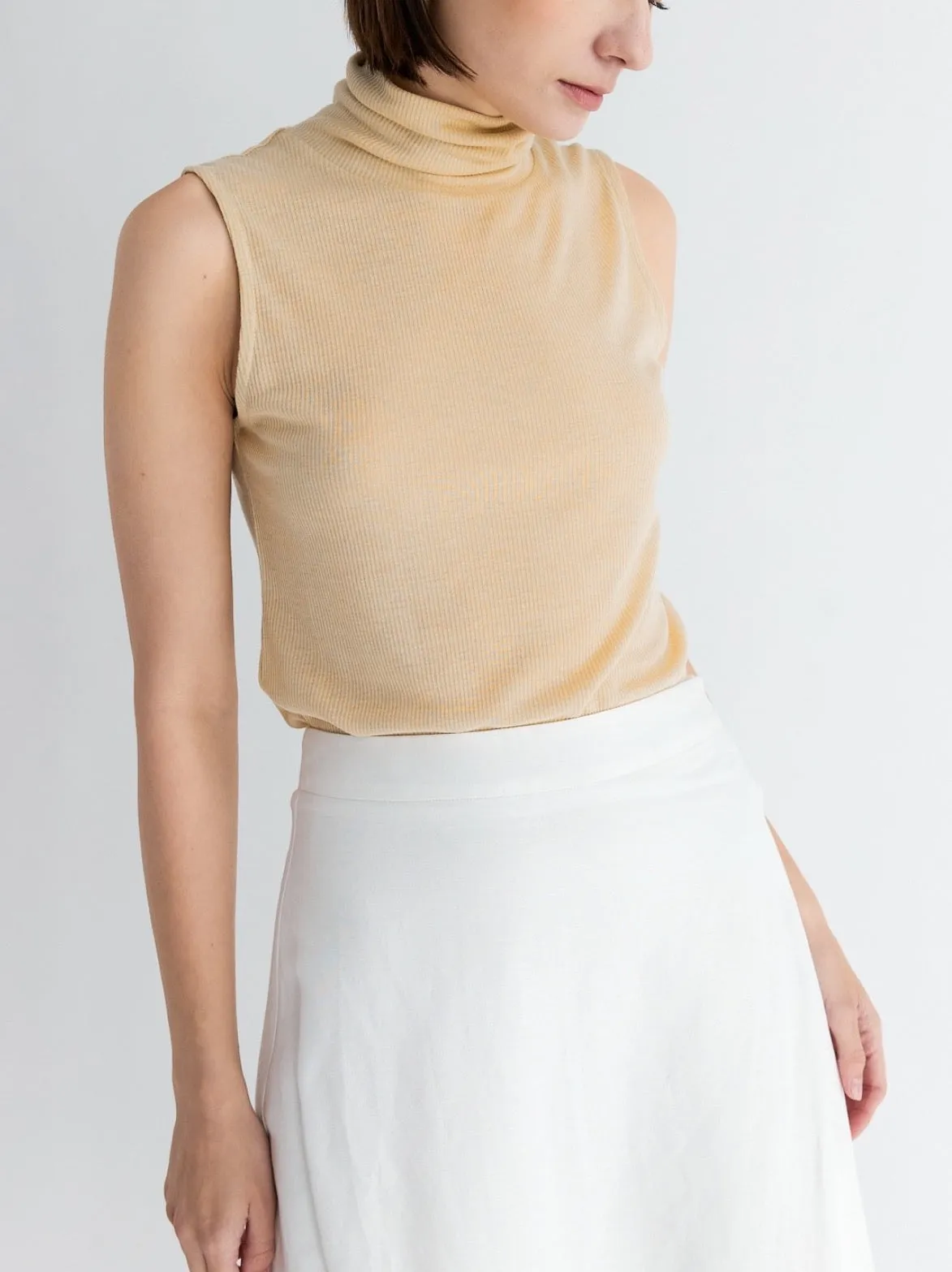 Marian Top Oatmeal Long Sleeve Tee AllPurpose Design
