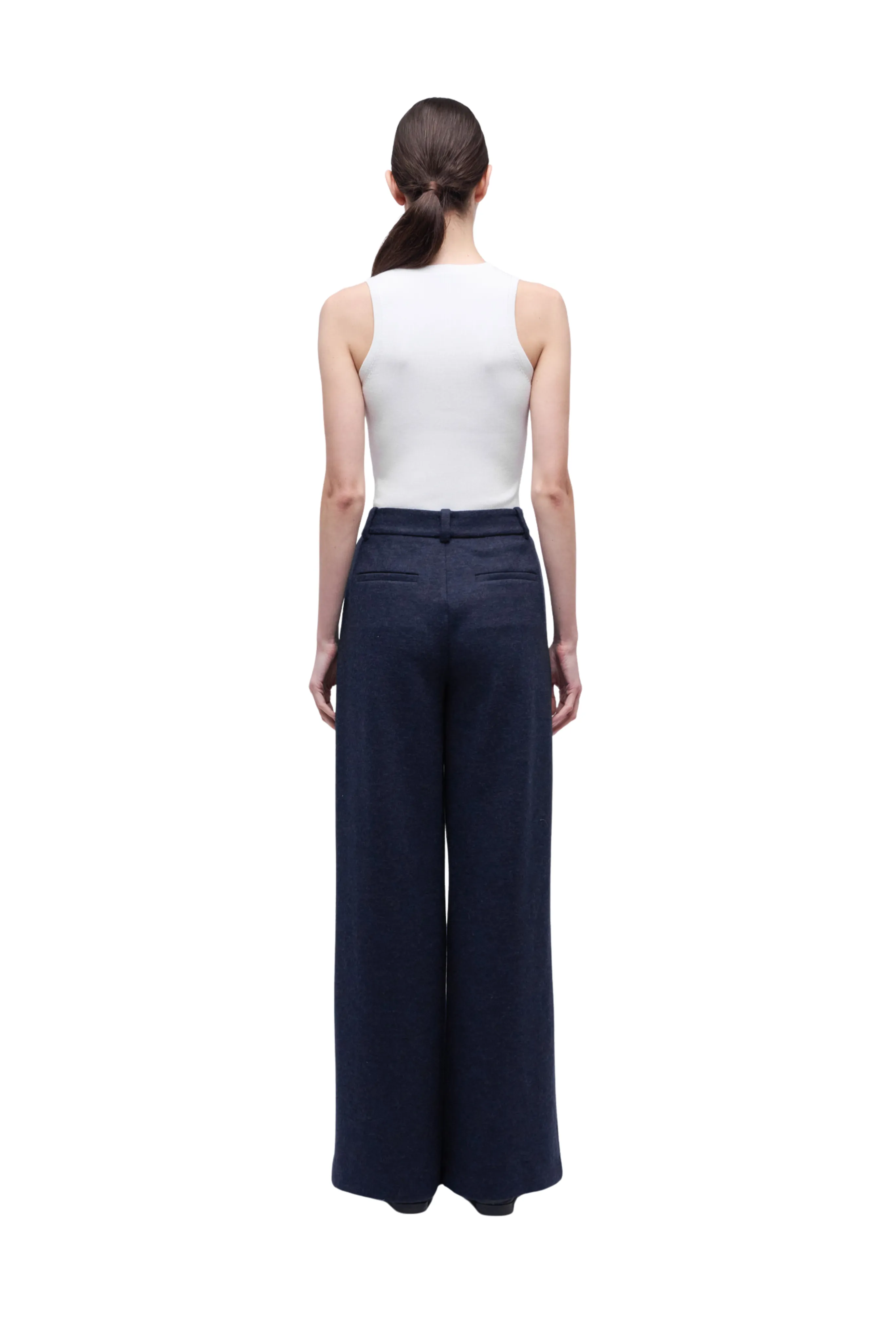 Practical Fit Essential Look Leroy Pleated Wide Leg Pant