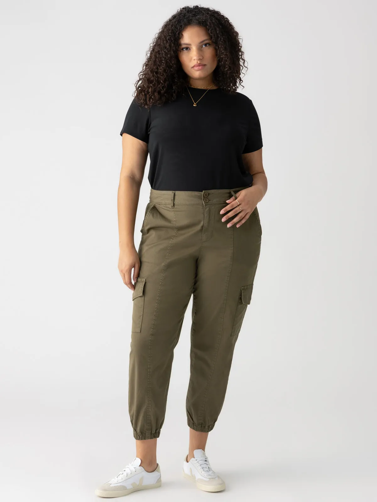 Rebel Standard Rise Pant Hiker Green Extended Sizing Versatile Layering Organic Cotton