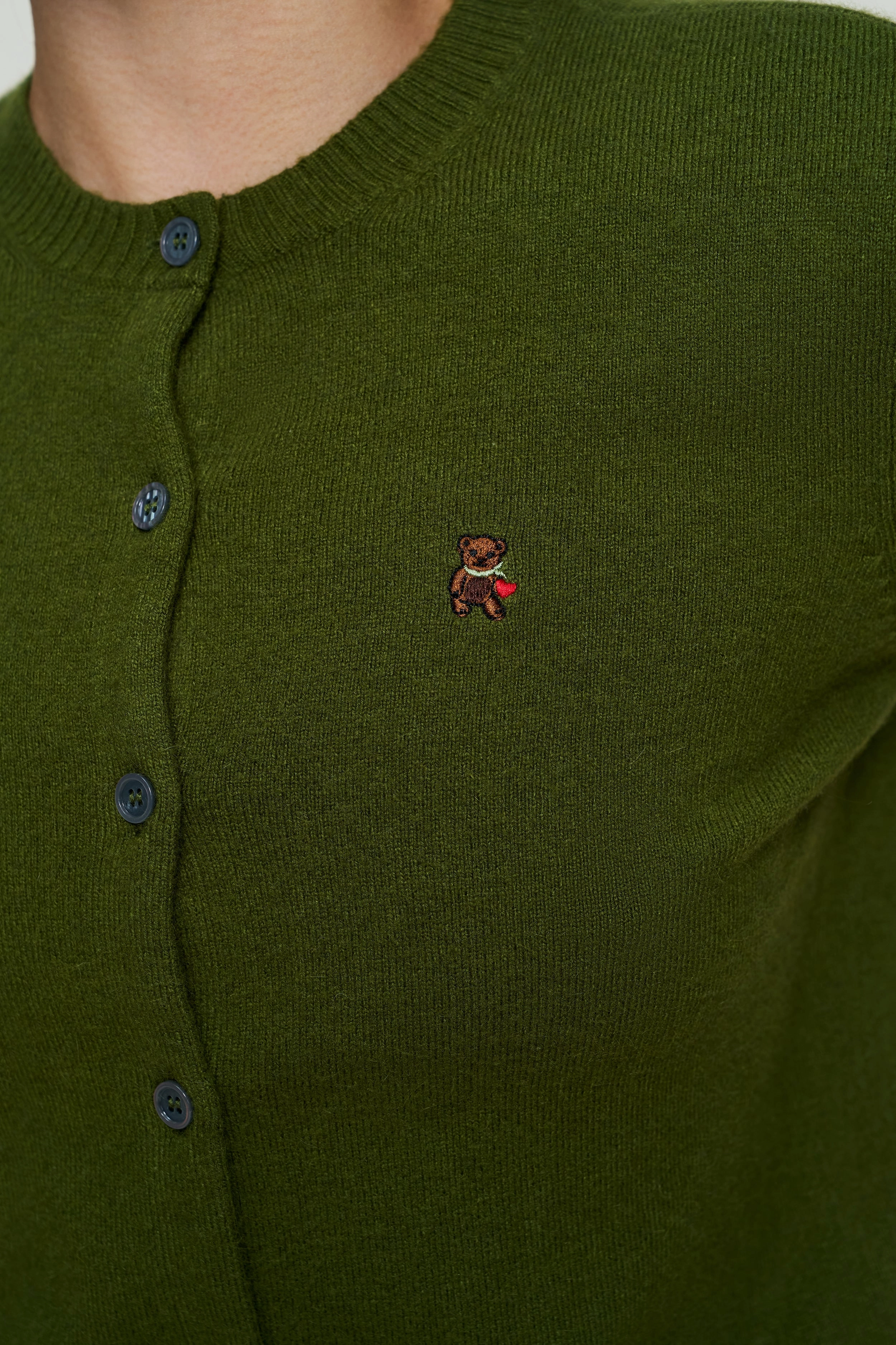 Cozy Finish June Relaxed Wool Cardigan