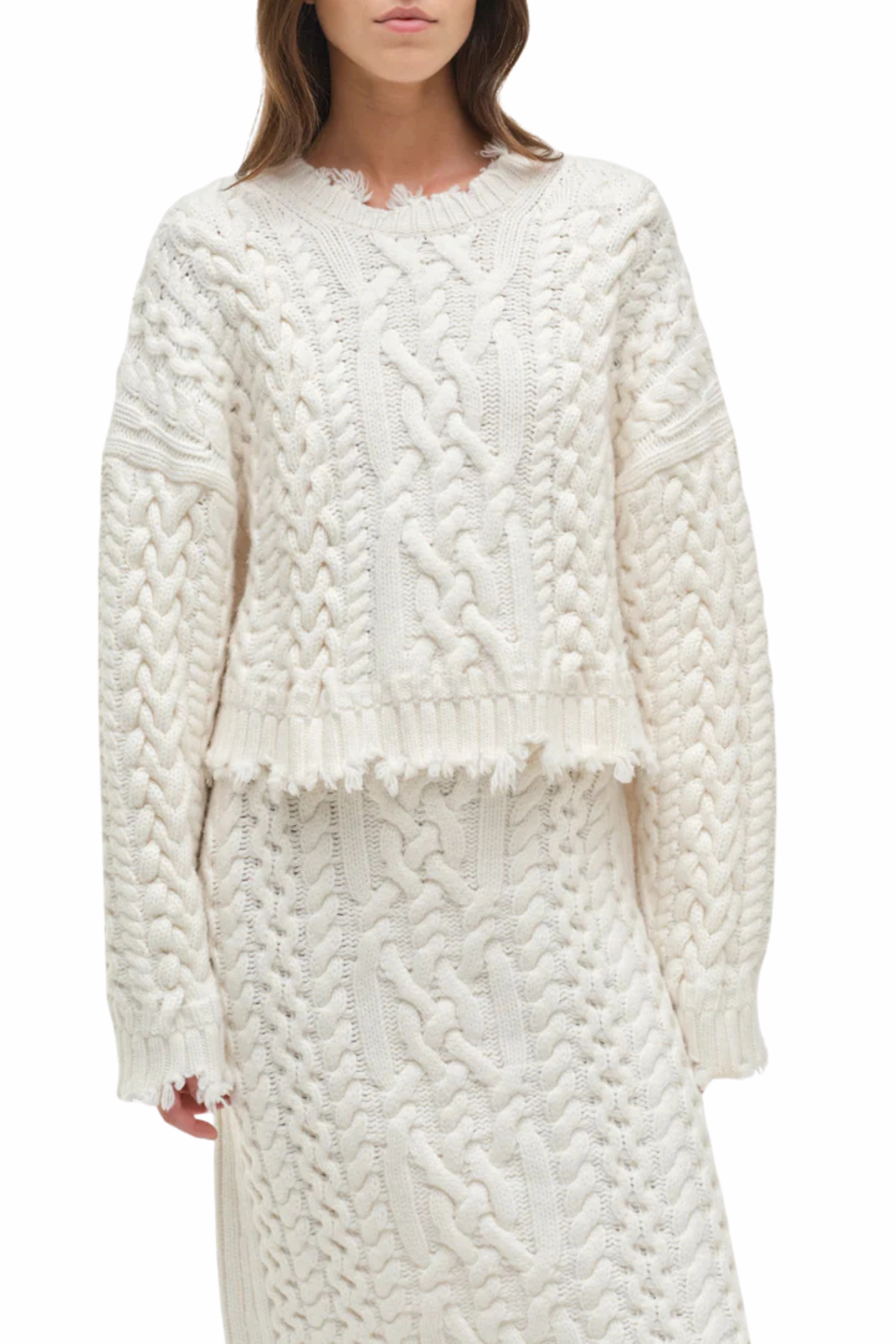 Felix Cropped Sweater Modern Comforted