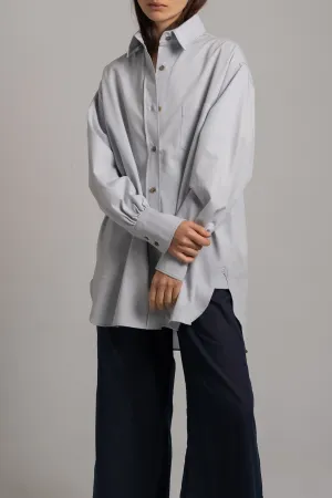 Interlock Weave Boyfriend Shirt