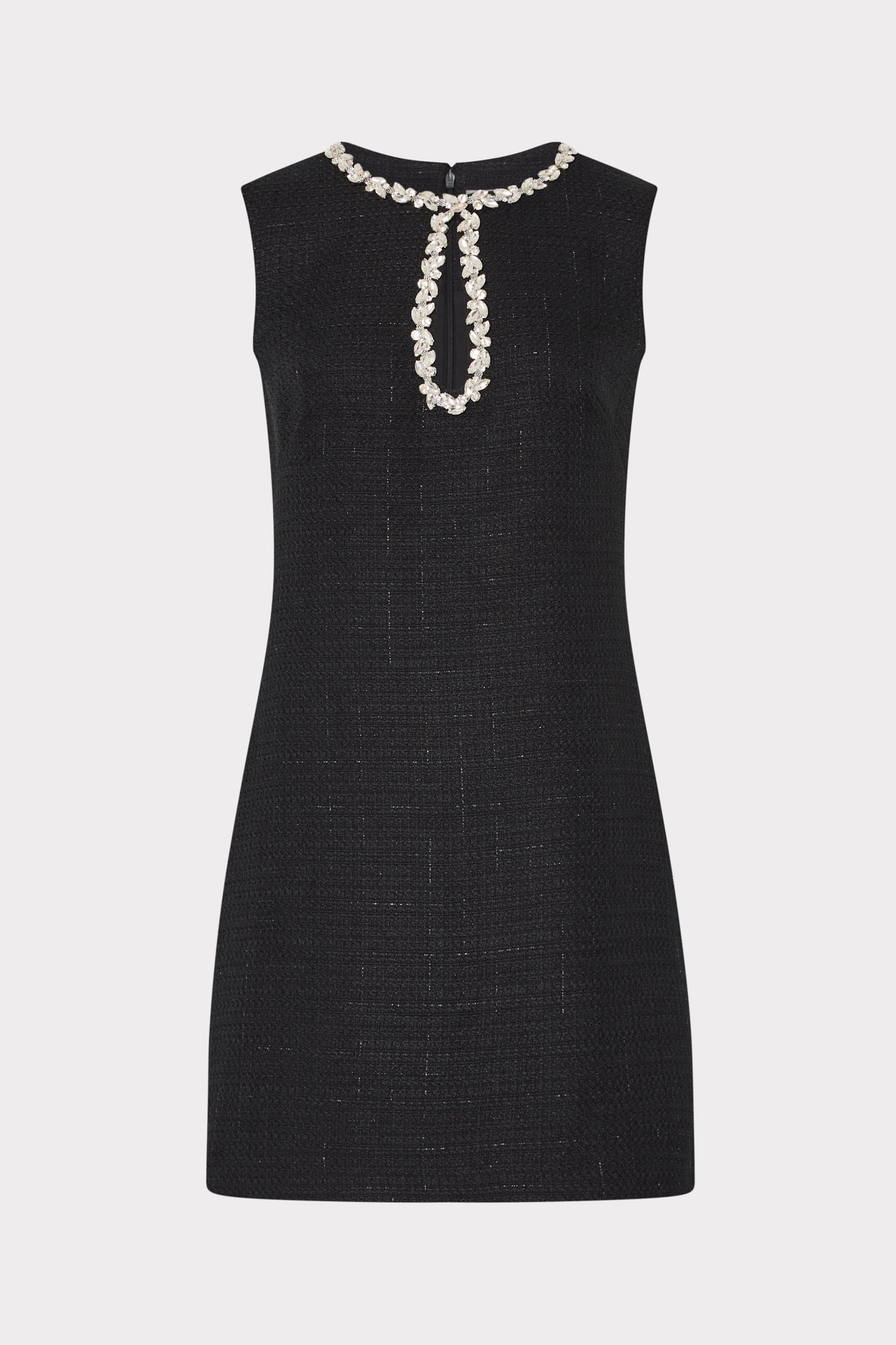 Effortless Layering Refined Cut Eden Boucle Mini Dress