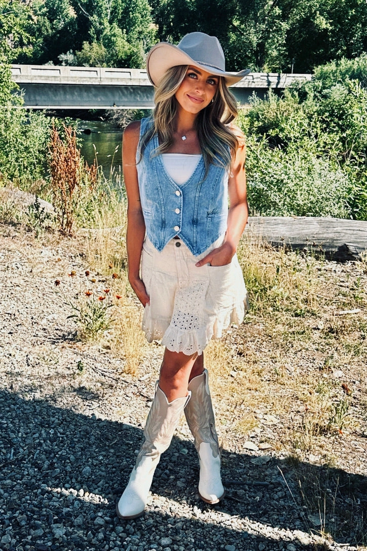 Annie Oakley Western Boots - FINAL SALE Vintage Pullover