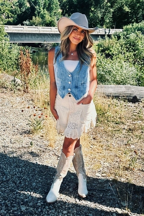 Annie Oakley Western Boots - FINAL SALE Warm Hoodie