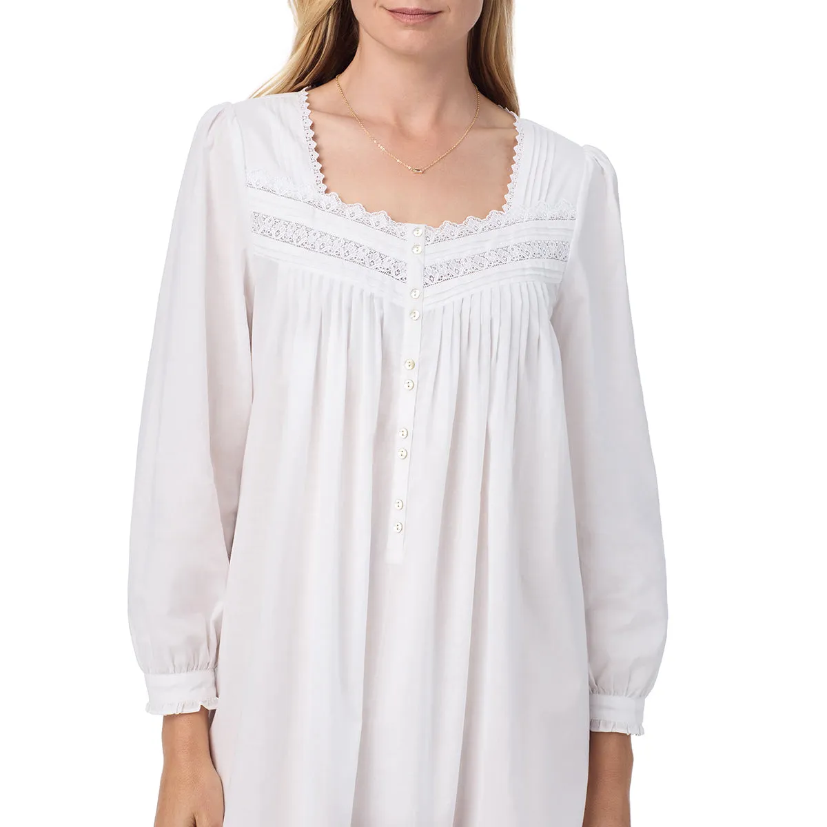 Eileen West 50" Ballet Long Sleeve Nightgown
