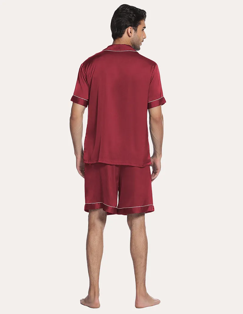 Ekouaer Men Satin Pajama Set (US Only)