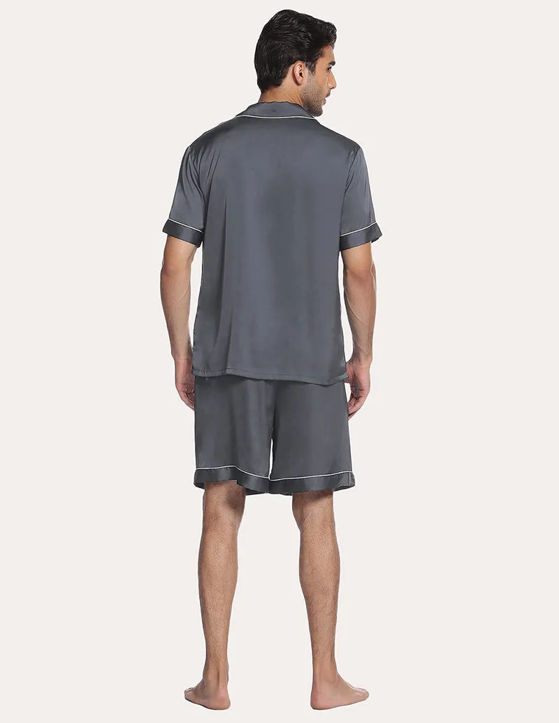 Ekouaer Men Satin Pajama Set (US Only)