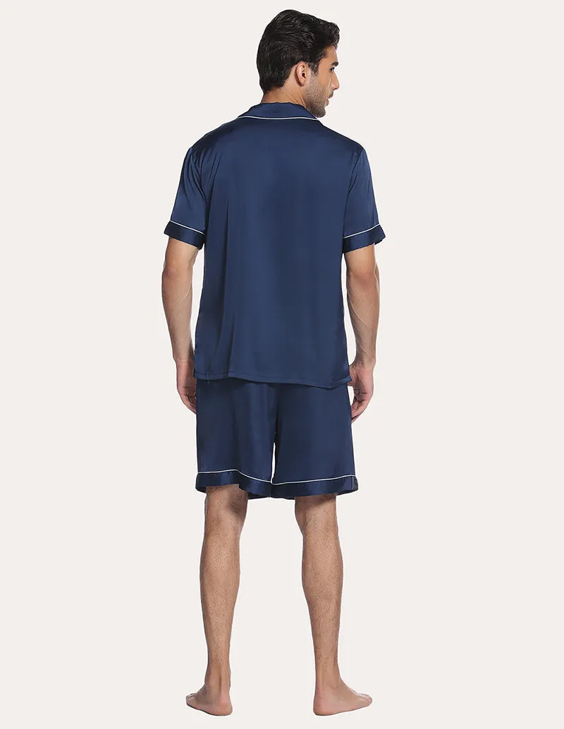 Ekouaer Men Satin Pajama Set (US Only)