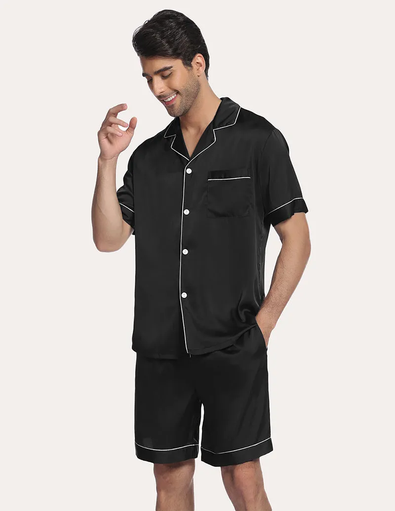 Ekouaer Men Satin Pajama Set (US Only)