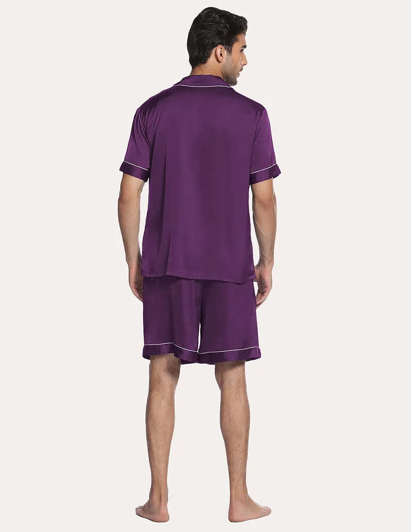 Ekouaer Men Satin Pajama Set (US Only)