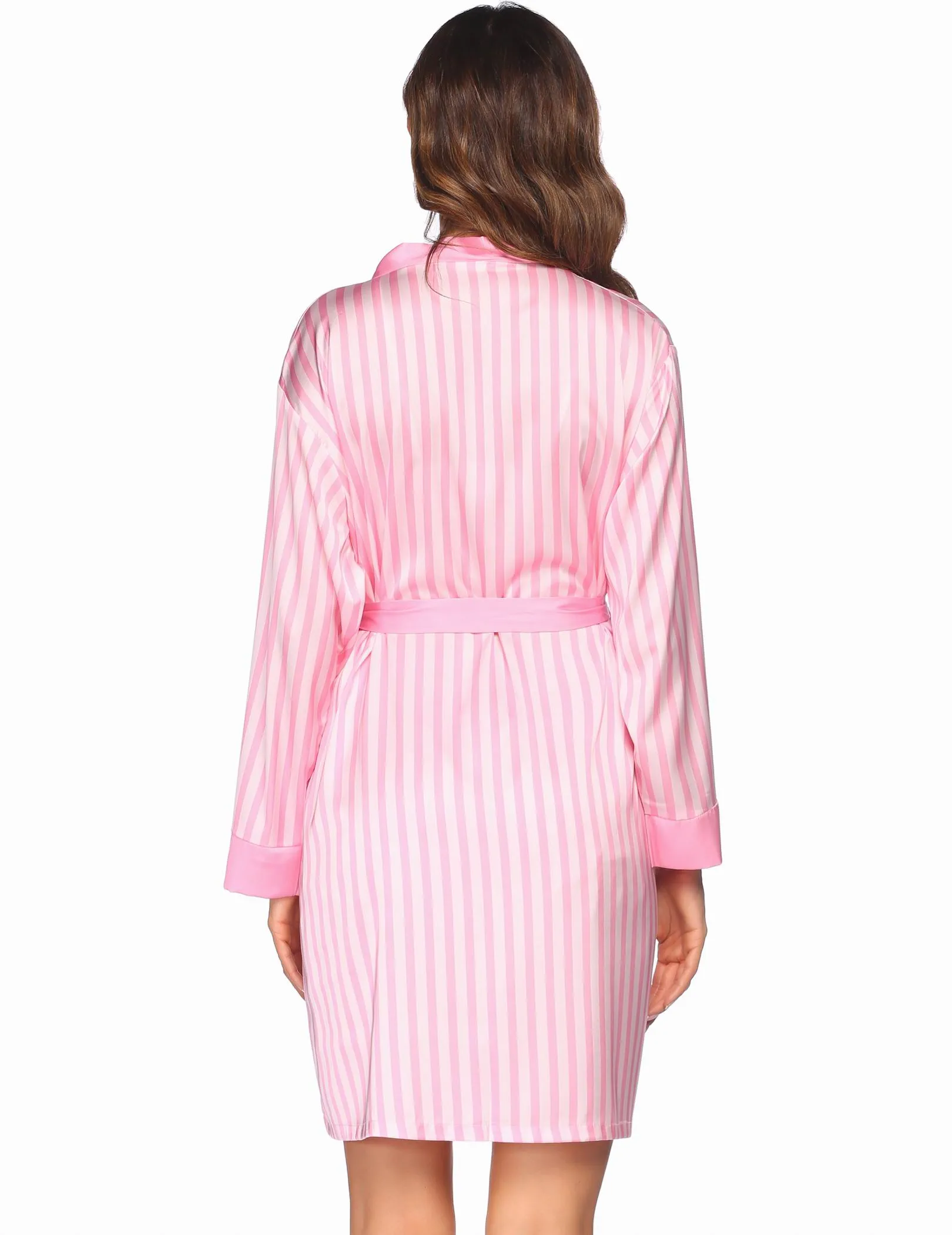 Ekouaer Satin Pajama Set 3Pcs (US Only)