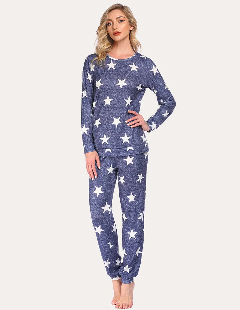 Ekouaer Super-Soft Print Pajama Set (US Only)